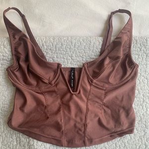 Out from under from urban outfitters corset top